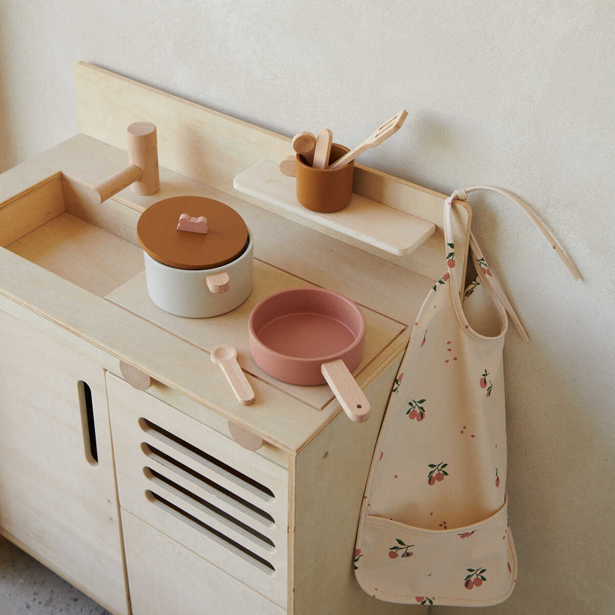 DELISTED Liewood Spielgeschirr Callum „Rose multi mix“, Buchenholz – Bild 2