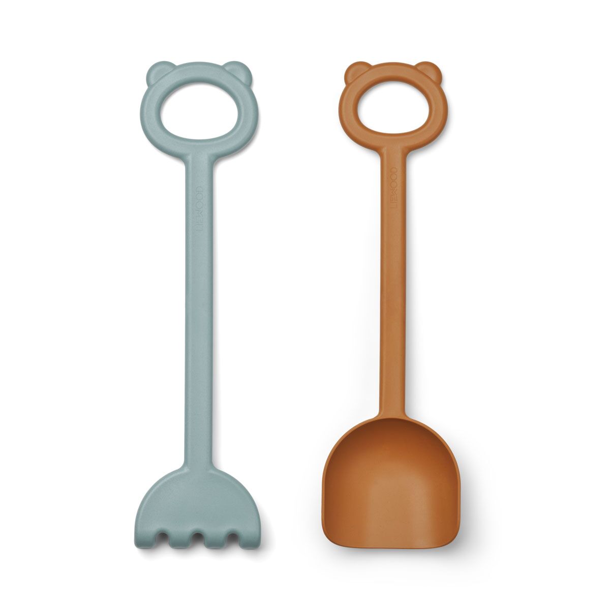 Liewood Hilda Schaufel und Harken-Set „Mustard / Sea blue mix“