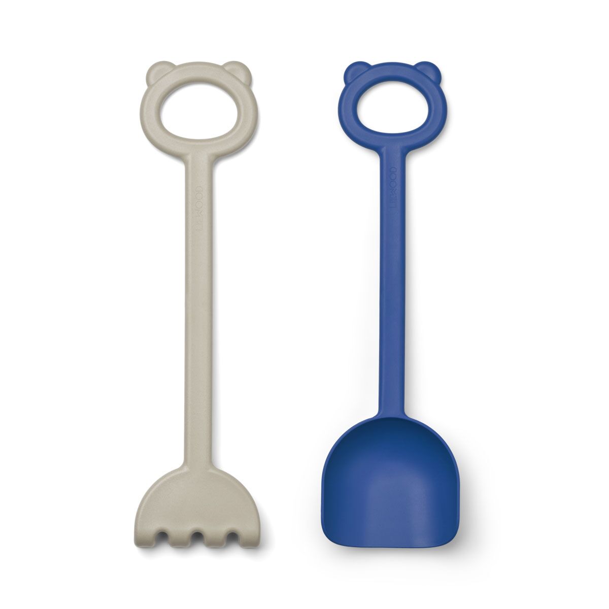 Liewood Hilda Schaufel und Harken-Set „Surf blue / Mist mix“