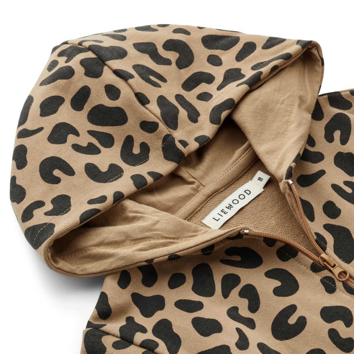 Liewood Kinder-Hoodie Baldur „Mega leo / Oat mix“, Gr. 92, 104, 116 – Bild 3