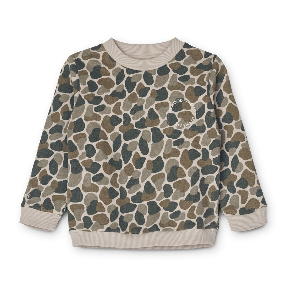 Liewood Kinder-Sweatshirt Thora „Camouflage / Green multi mix“, 2-7 Jahre