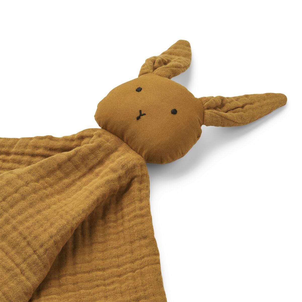DELISTED Liewood Addison Kuscheltuch „Golden caramel“, Knistereffekt, 35x35cm – Bild 2