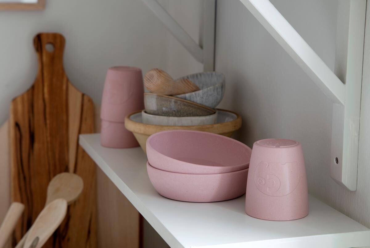 Sebra Kinderbecher-Set MUMS „blossom pink“, Biokunststoff – Bild 2