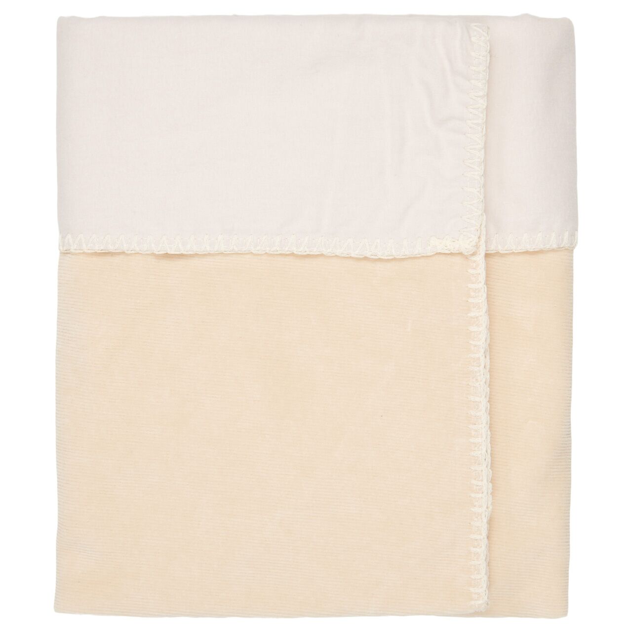 koeka Babydecke Oddi Flanell „warm white“, 75x100cm – Bild 2
