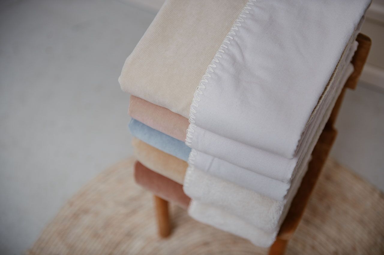 koeka Babydecke Oddi Flanell „warm white“, 75x100cm – Bild 4