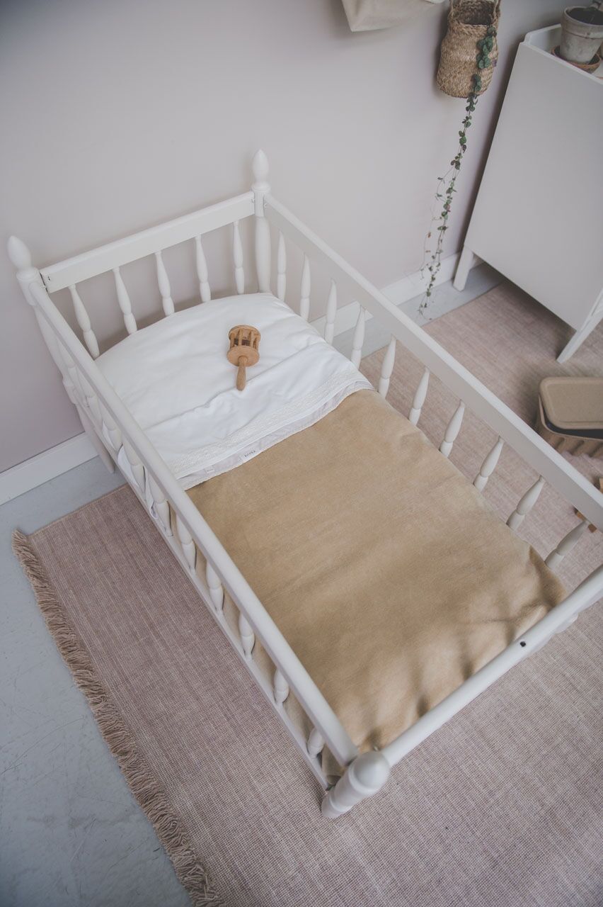koeka Babydecke Oddi Flanell „warm white“, 75x100cm – Bild 5