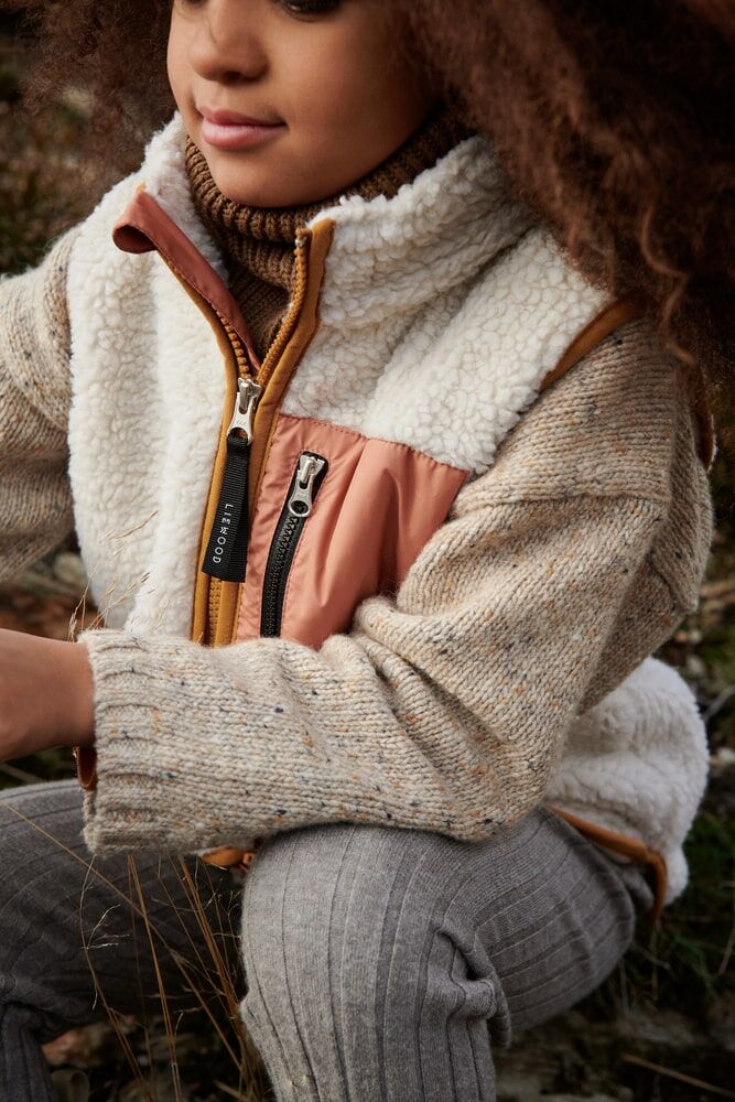 Liewood Vada Sherpa Weste für Kinder „Tuscany rose multi mix“, Gr. 92, 98, 116, 122, 140 – Bild 8