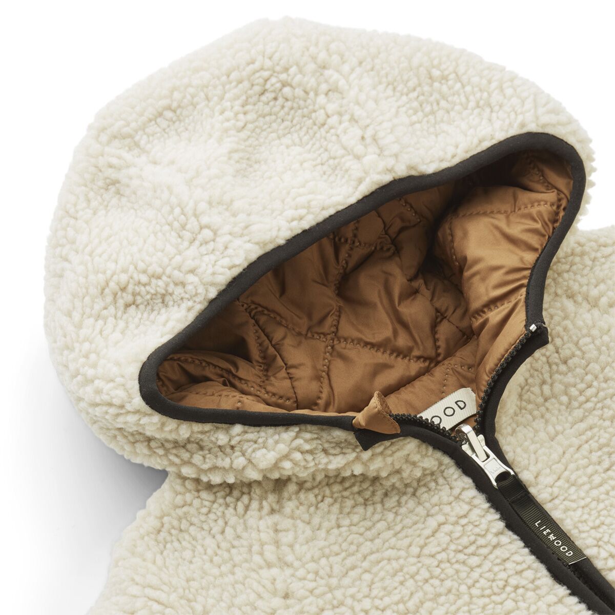 DELISTED Liewood Jackson Thermo-Wendejacke für Kinder „Pecan / Sandy mix“ – Bild 3
