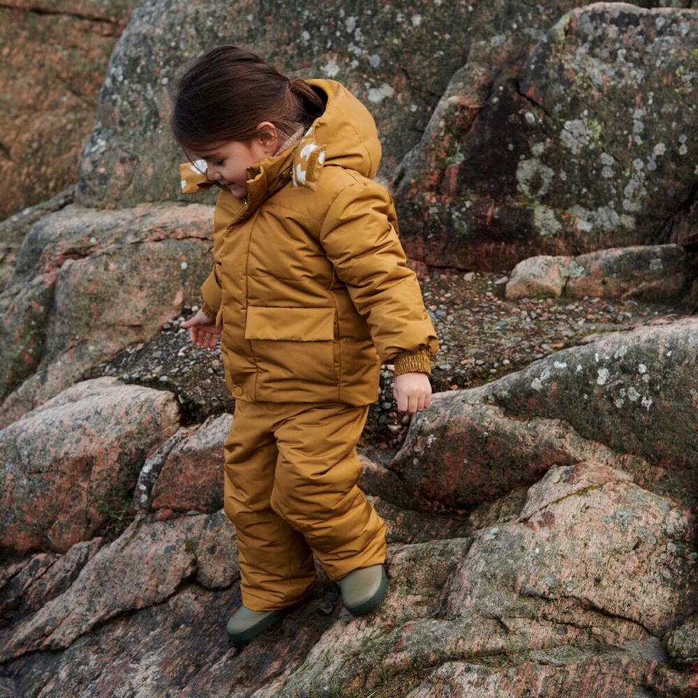 Liewood Paloma Daunenjacke für Kinder „Mega leo / Golden caramel“, Wendejacke, Gr. 80, 86, 98, 104, 116 – Bild 7