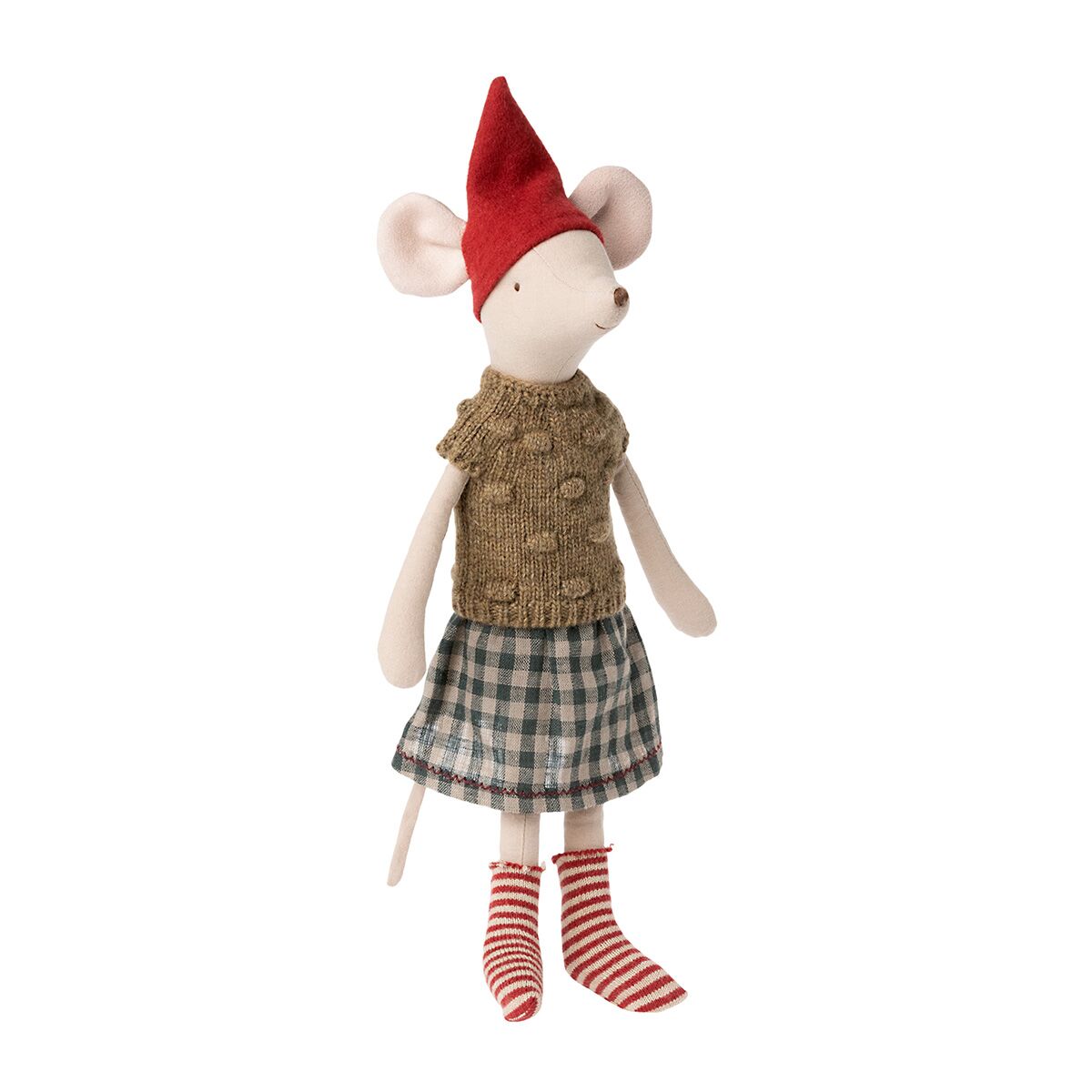 DELISTED Maileg Weihnachtsmaus „Mädchen“, Medium, 33cm – Bild 2