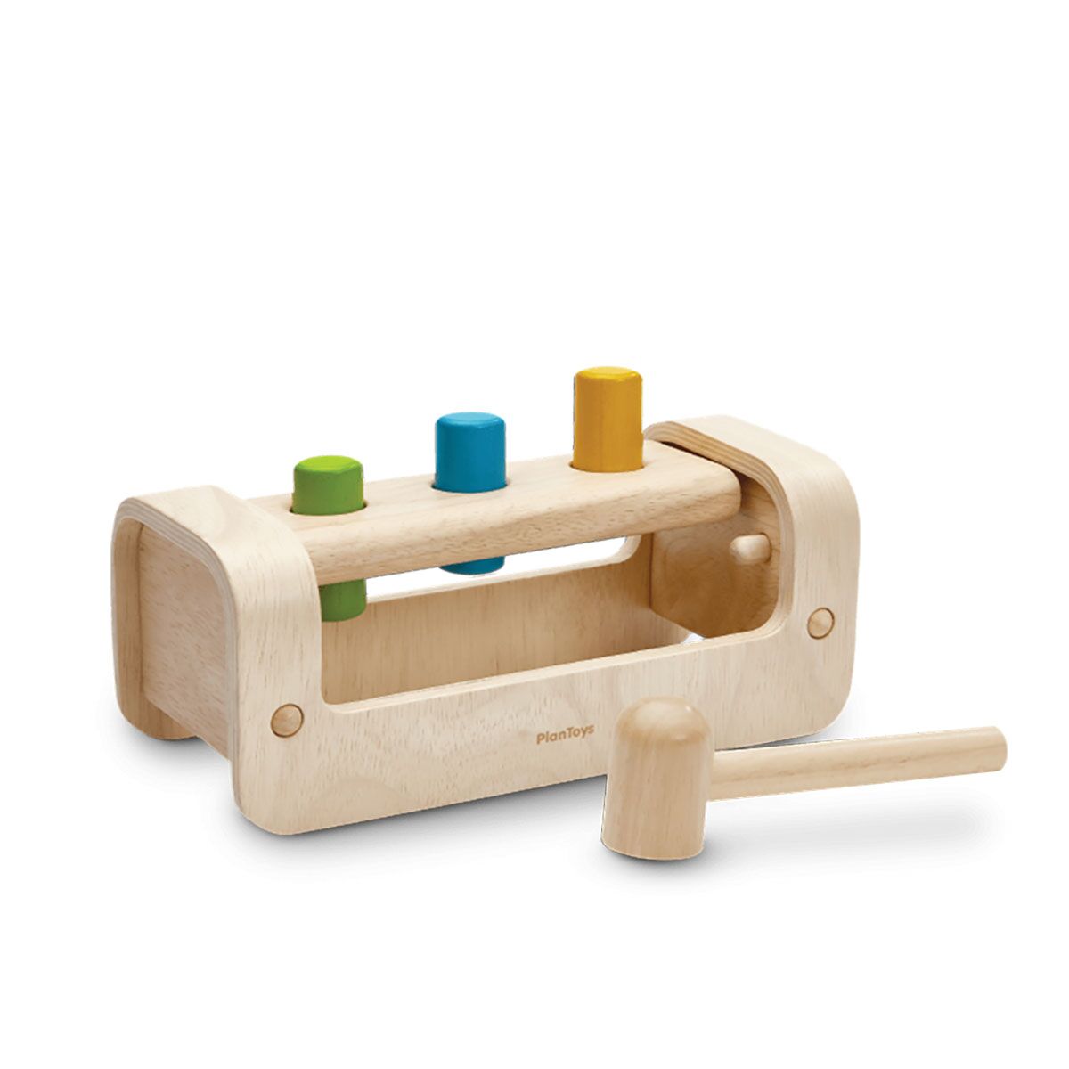PlanToys Hammerbank Stifte aus Holz