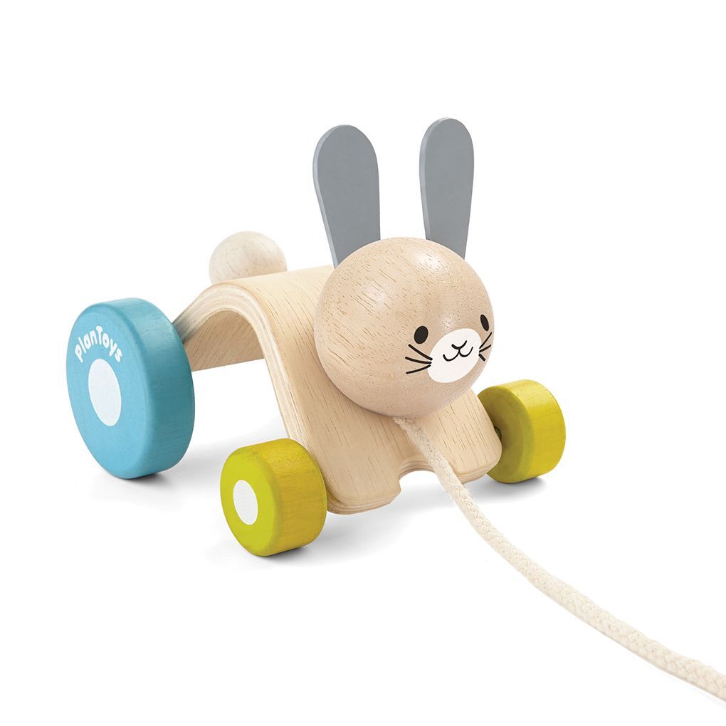 PlanToys Ziehtier „Hase“ aus Holz