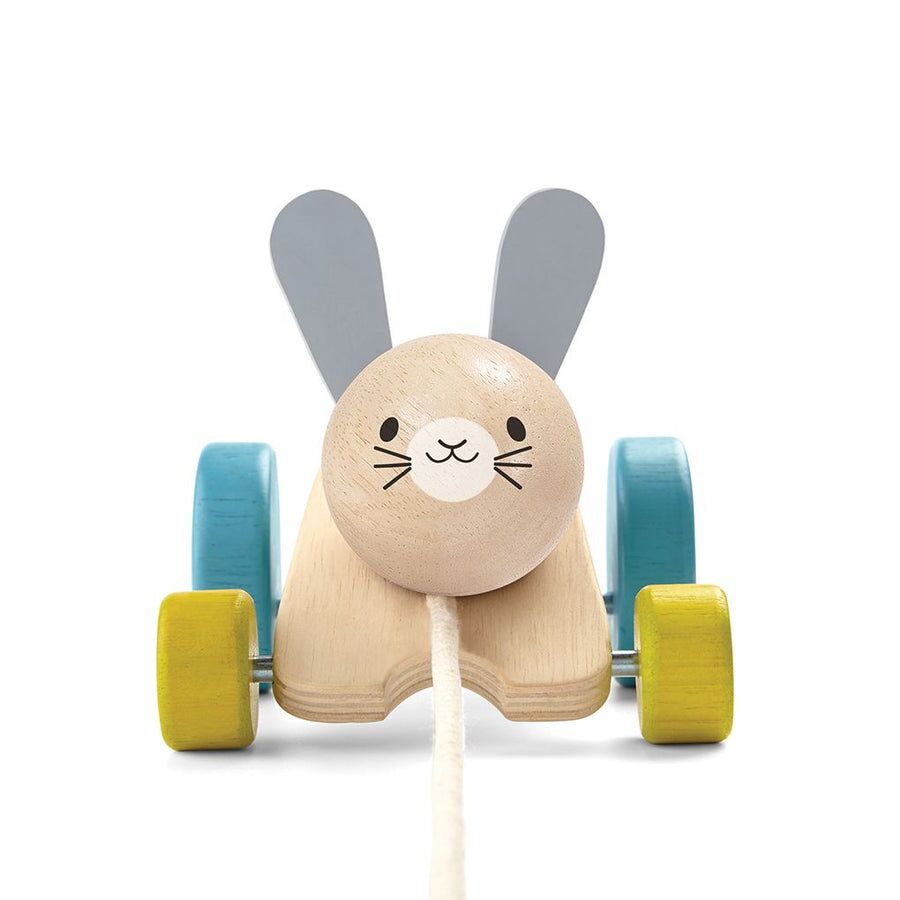 PlanToys Ziehtier „Hase“ aus Holz – Bild 2