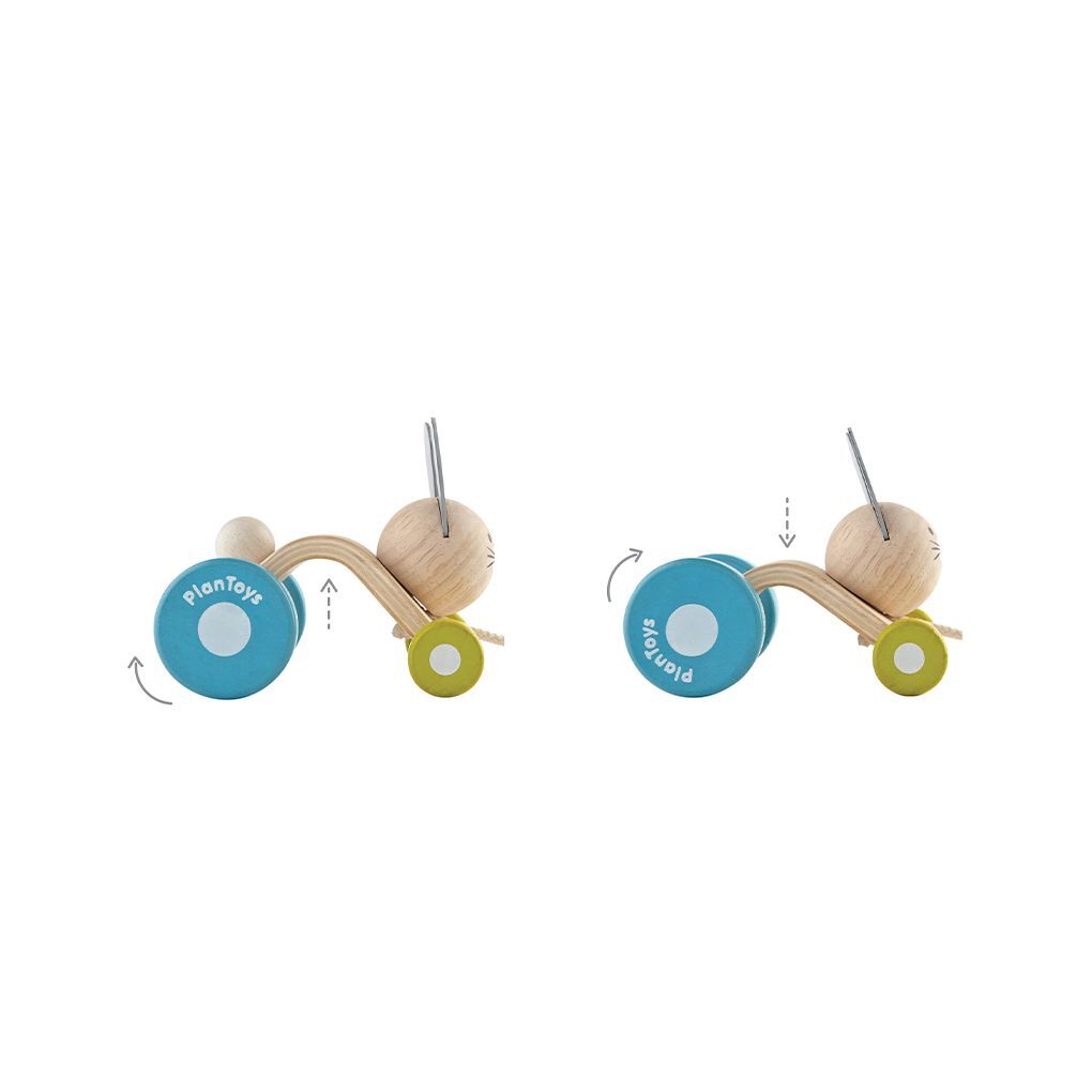 PlanToys Ziehtier „Hase“ aus Holz – Bild 4