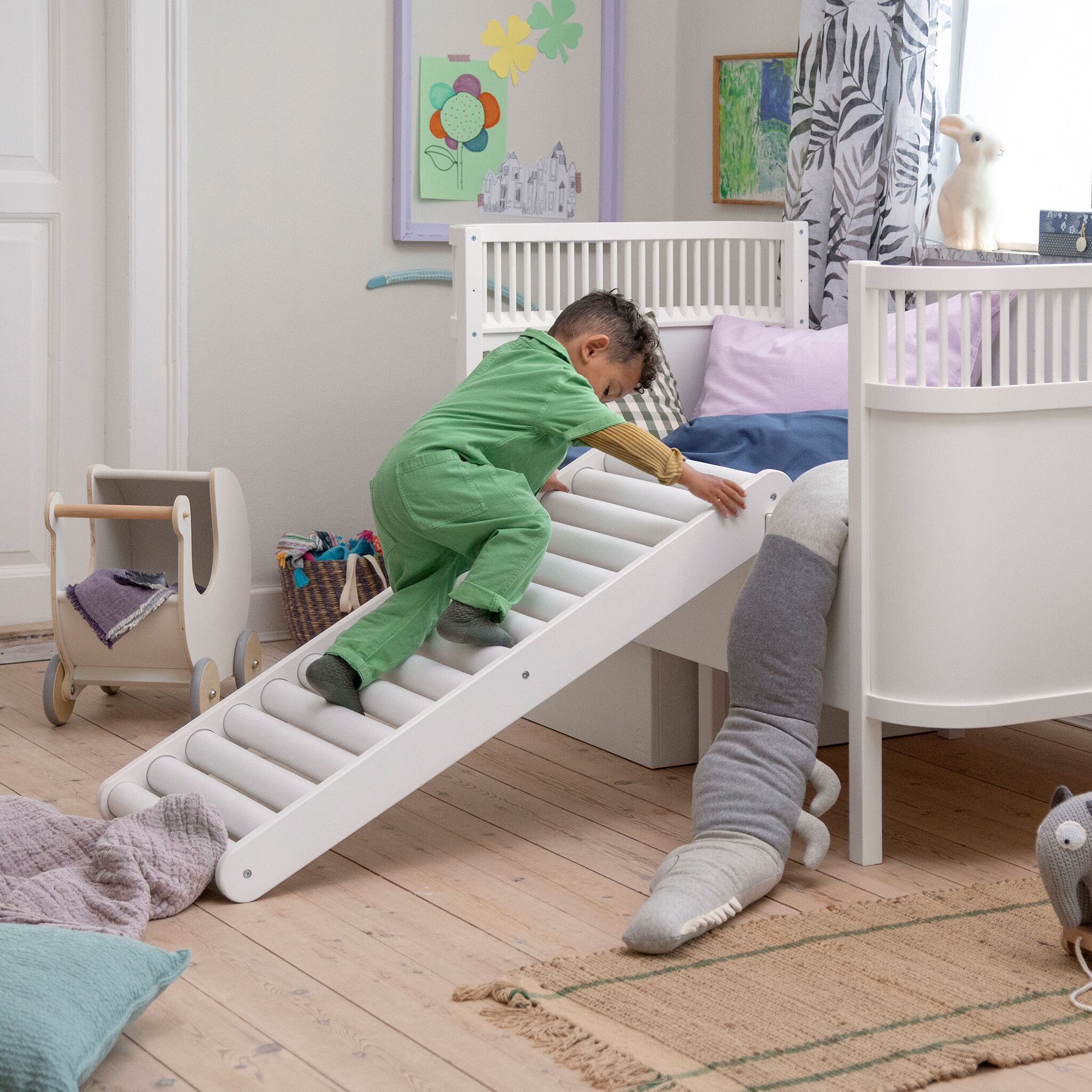 DELISTED Sebra Rollenrutschbahn für das Sebra Bett, 106x50x11cm – Bild 5