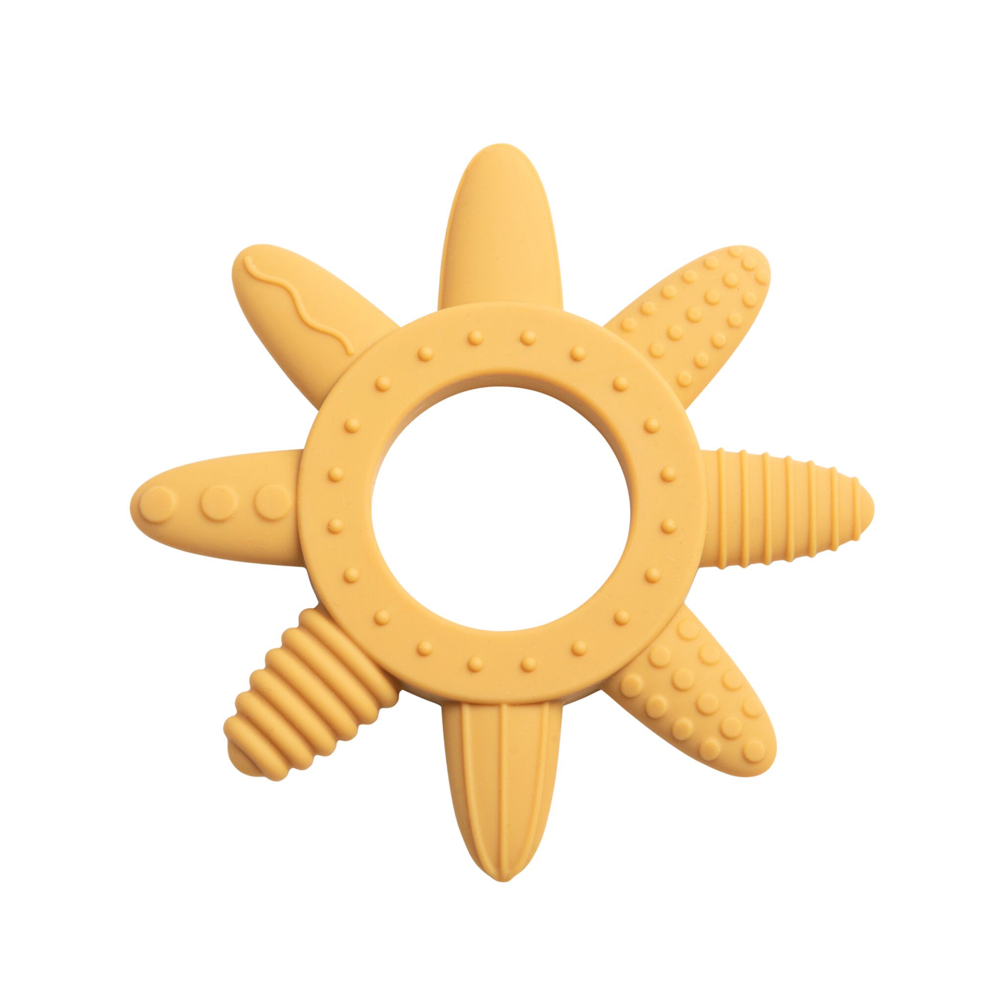 DELISTED Sebra Silikon-Beissring, Sonne