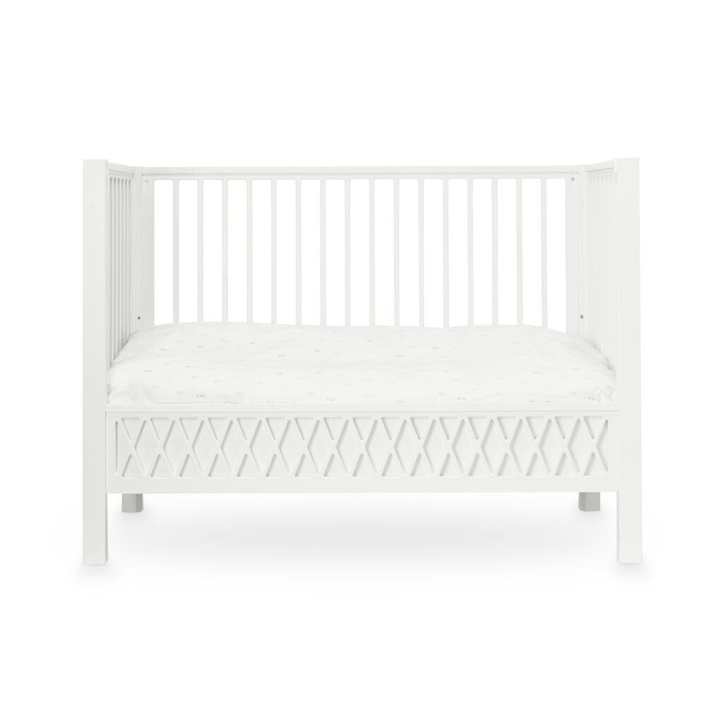 Cam Cam Babybett Harlekin „Weiß“, FSC Mix, 60x120cm – Bild 2