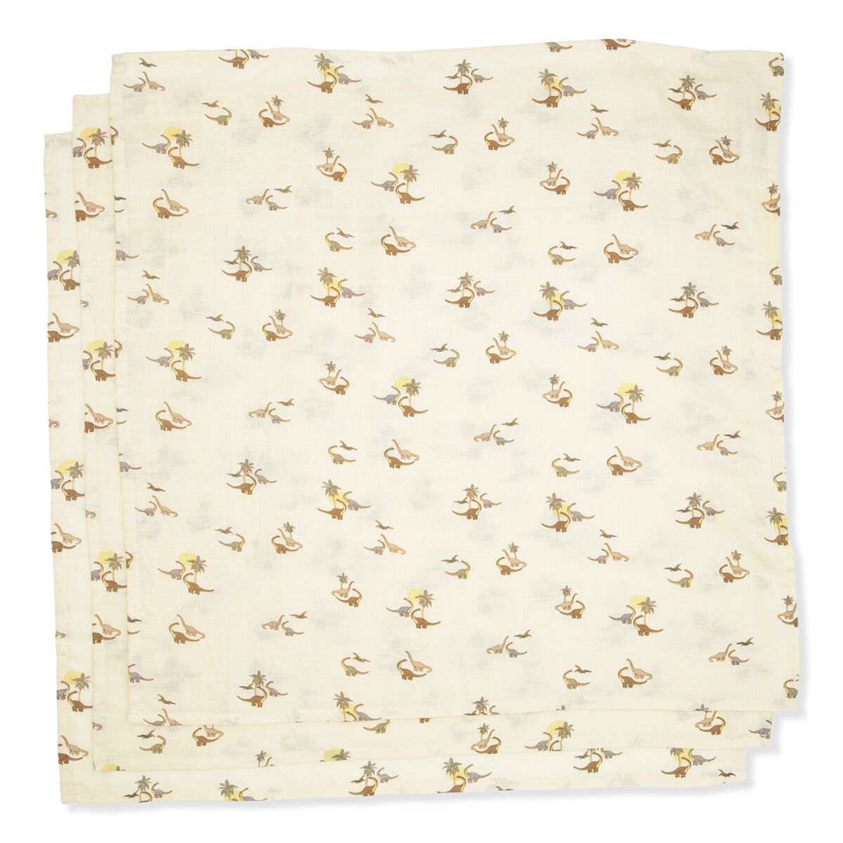 Konges Sløjd Musselin Tuch-Set „Kubi“, 65cm, 3er-Set 01