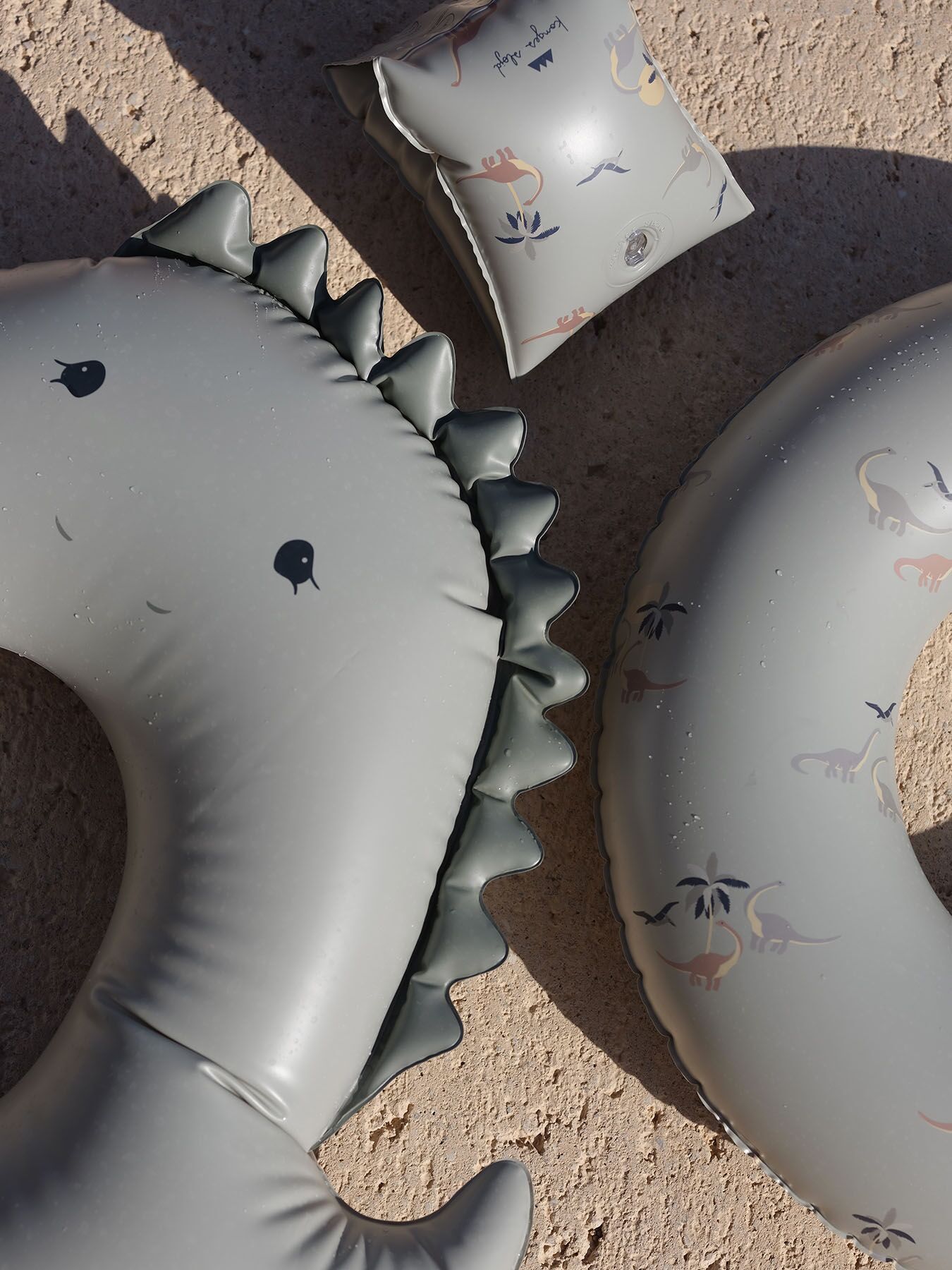 Konges Sløjd Kinder-Schwimmring „Dino / Green“, ø52cm – Bild 2