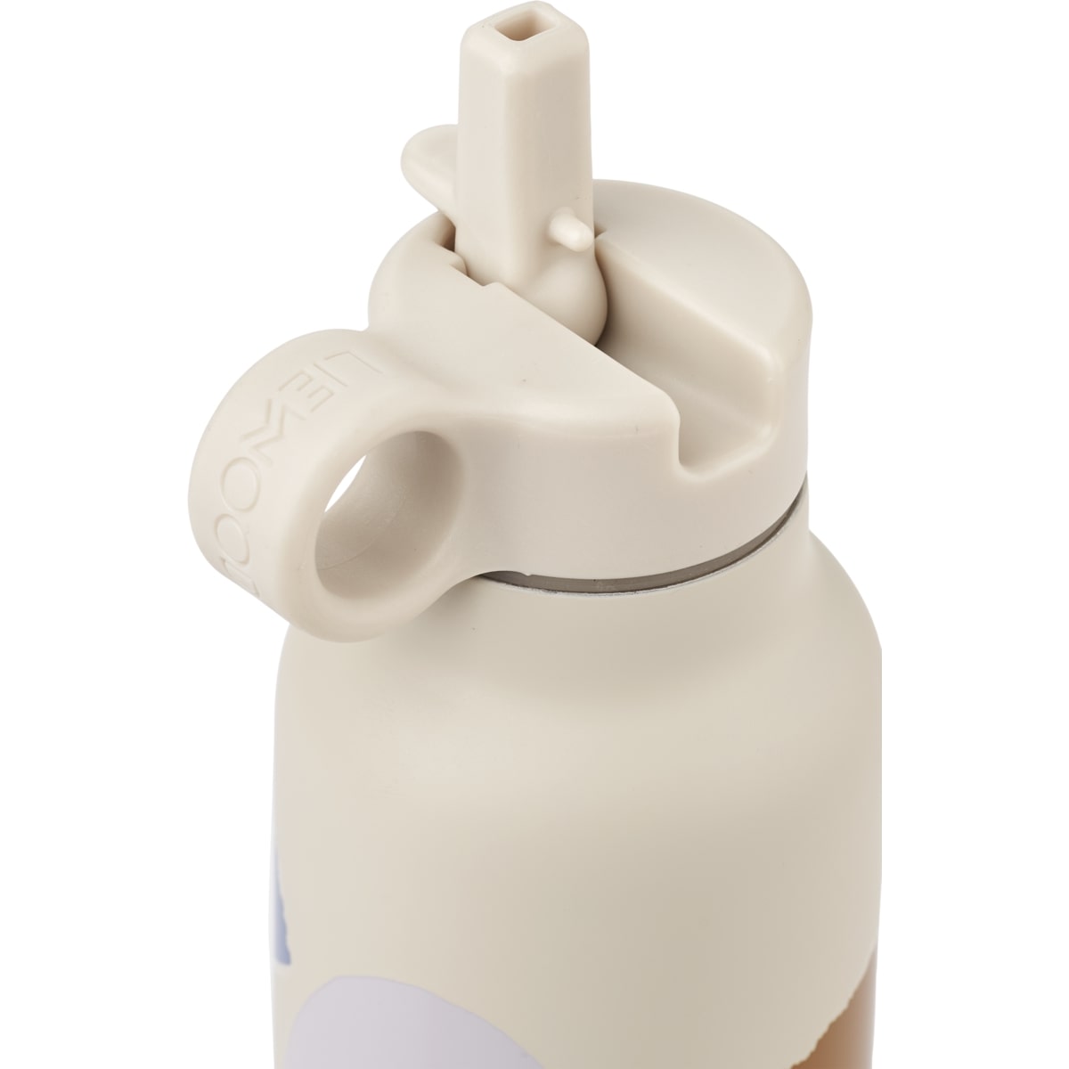 DELISTED Liewood Falk Edelstahl Trinkflasche „Paint stroke / Sandy“ 350ml, Medium – Bild 2
