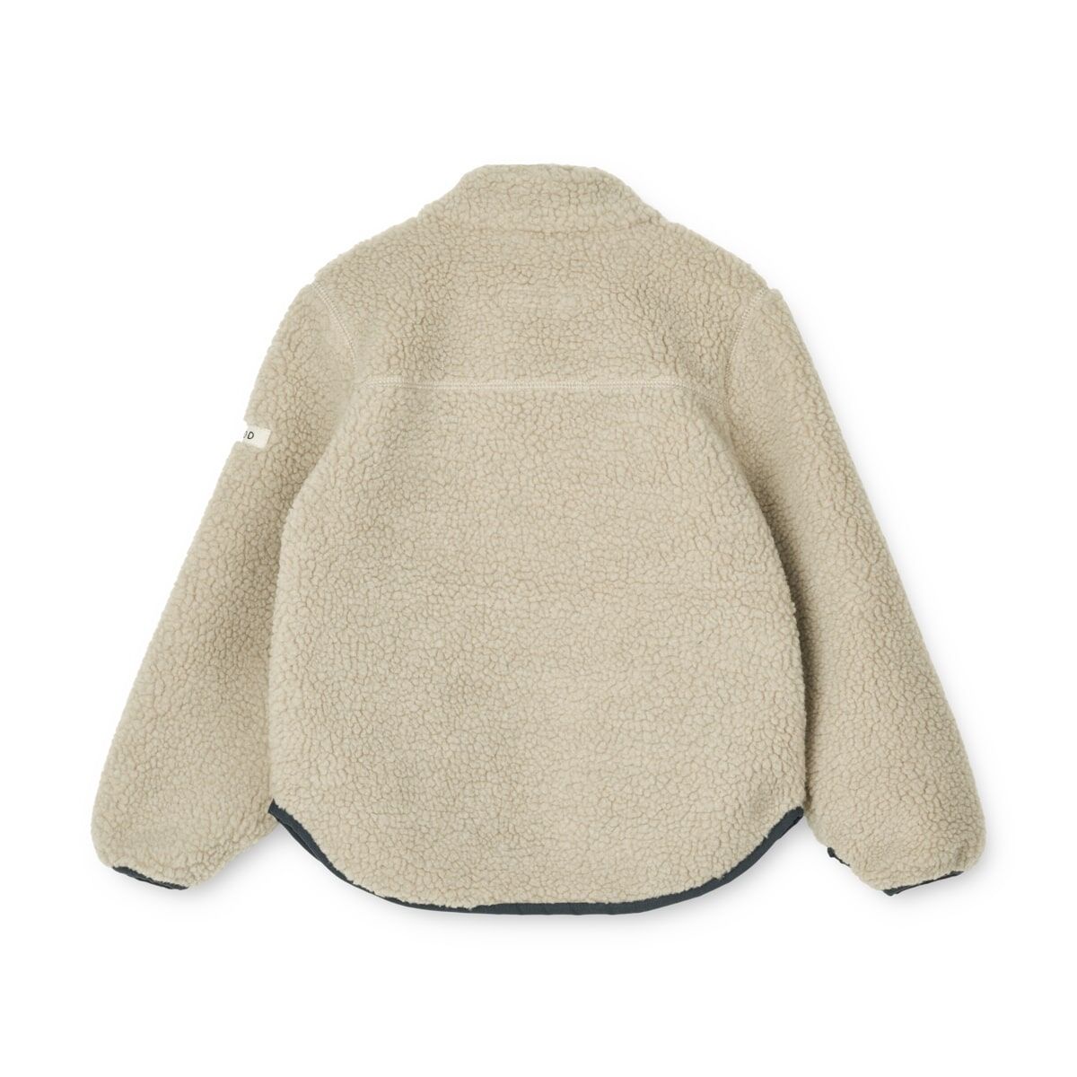 DELISTED Liewood Nolan Sherpa Jacke für Kinder „Mist / Midnight navy“, Gr. 80 – Bild 2