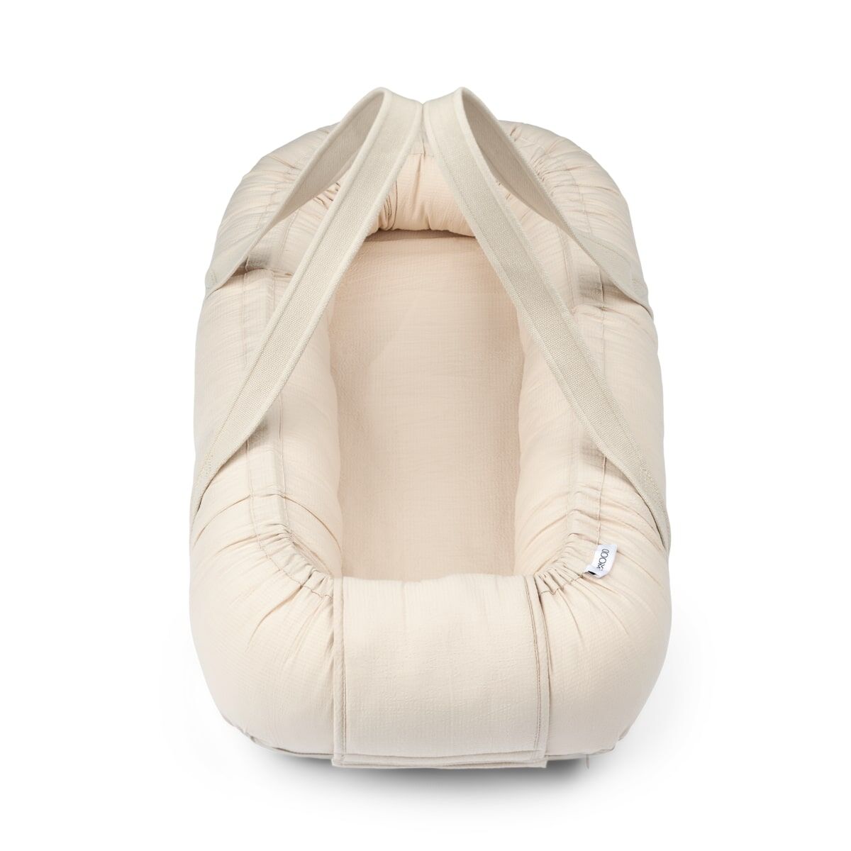 Liewood Gro Babylift / Babynest „Sandy“, Seersucker, Bio-Baumwolle