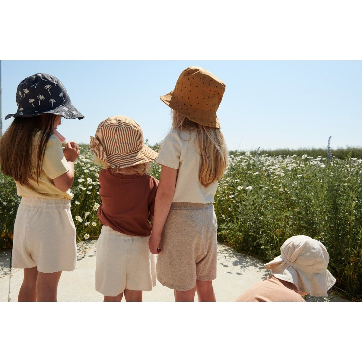Liewood Wende-Sonnenhut Sander „Miami / Dusty mint“, 0-2J, 5-7 Jahre – Bild 8