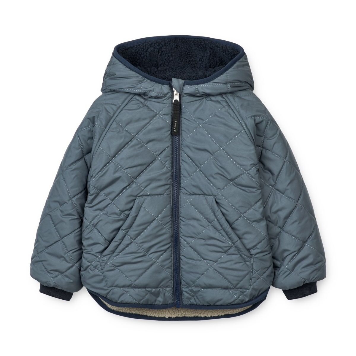 Liewood Jackson Thermo-Wendejacke für Kinder „Whale blue multi mix“ Gr. 80-98, 110, 122, 128, 140 – Bild 2