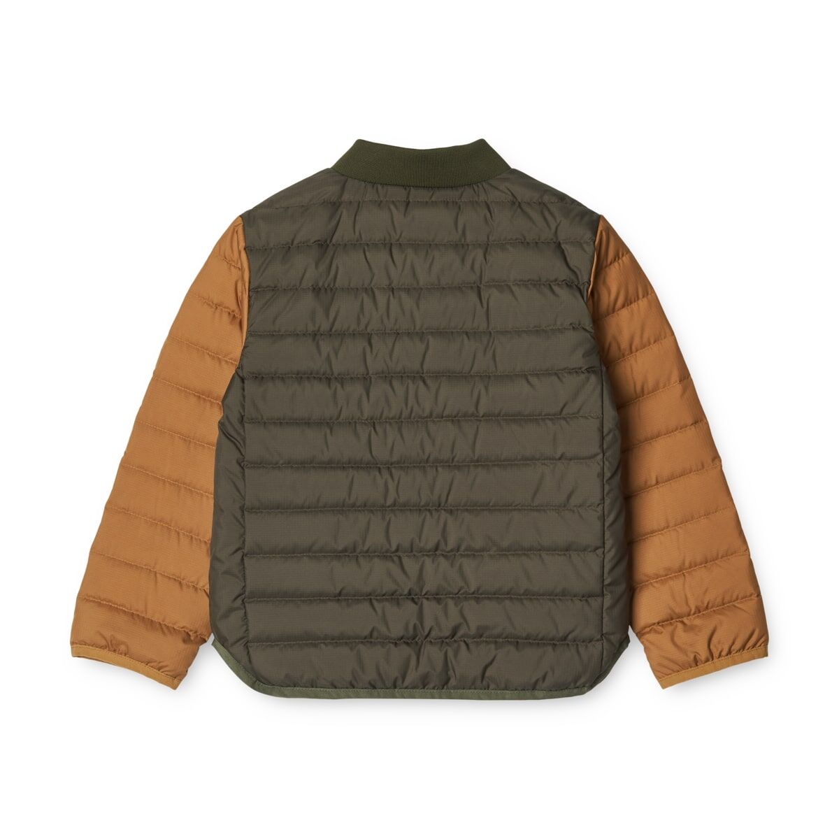 Liewood leichte Daunen-Steppjacke Lauge „Army brown mix“, Gr. 80-128 – Bild 2