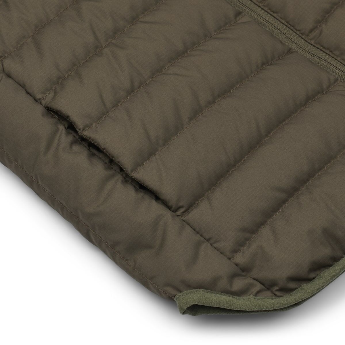 Liewood leichte Daunen-Steppjacke Lauge „Army brown mix“, Gr. 80-128 – Bild 7