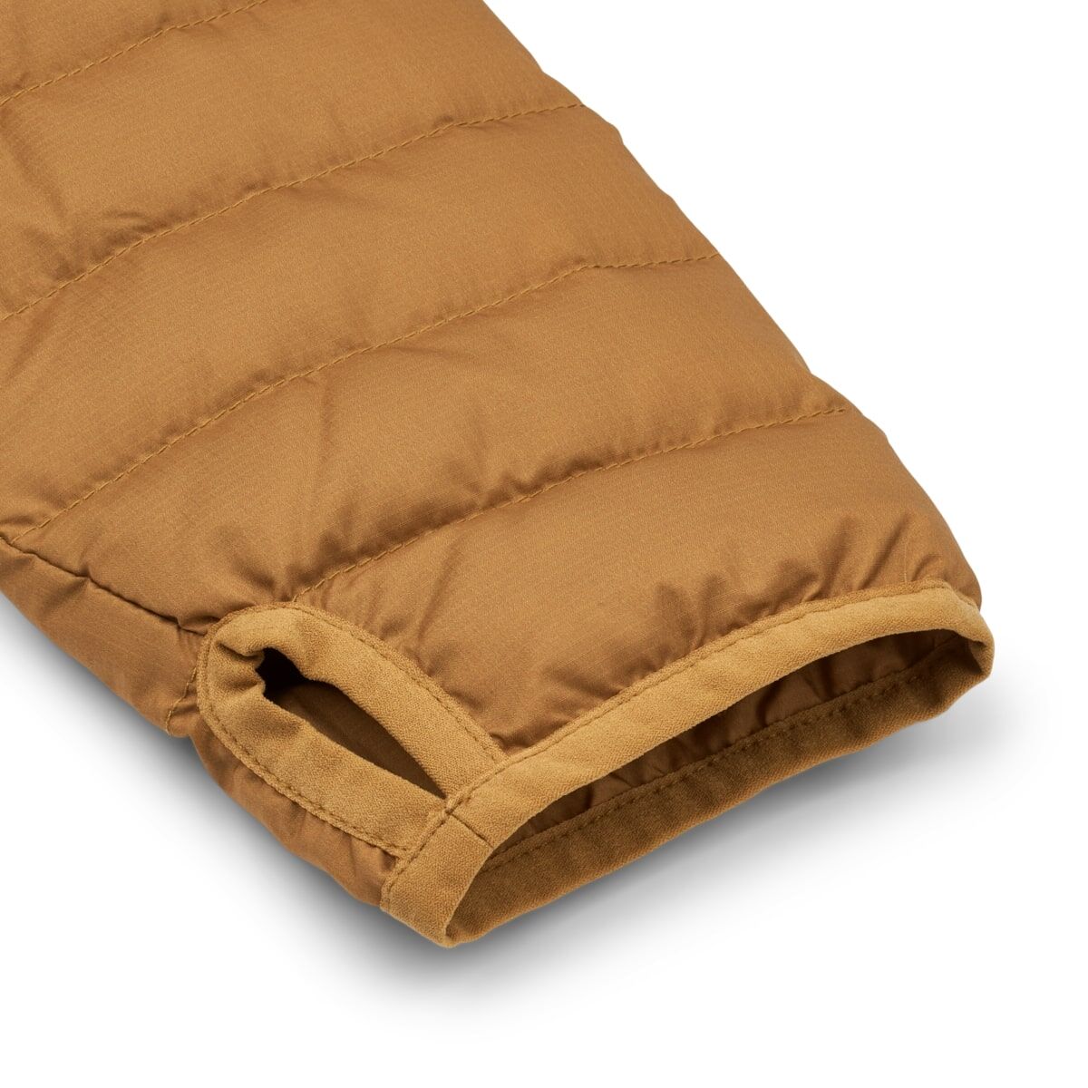 Liewood leichte Daunen-Steppjacke Lauge „Army brown mix“, Gr. 80-128 – Bild 6