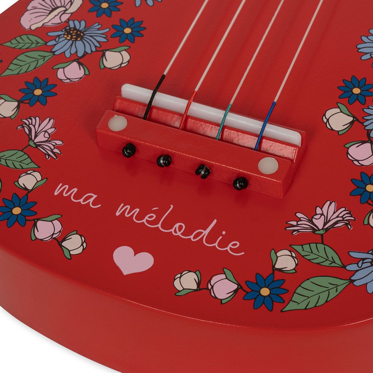 DELISTED Konges Sløjd Spielzeug Ukulele „Barbados Cherry“, FSC®-Holz – Bild 3