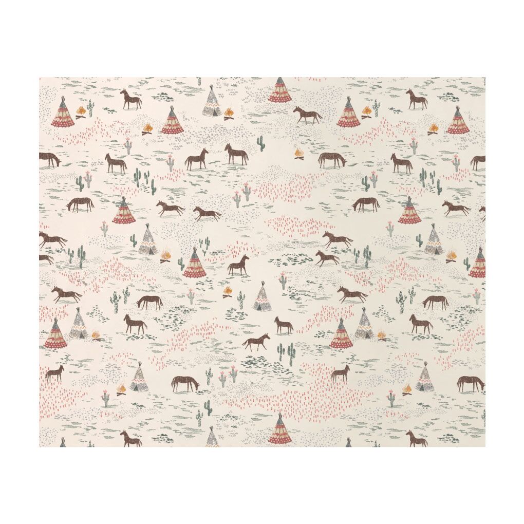 Maileg Geschenkpapier „Chevaux heureux“, 10m x 55cm