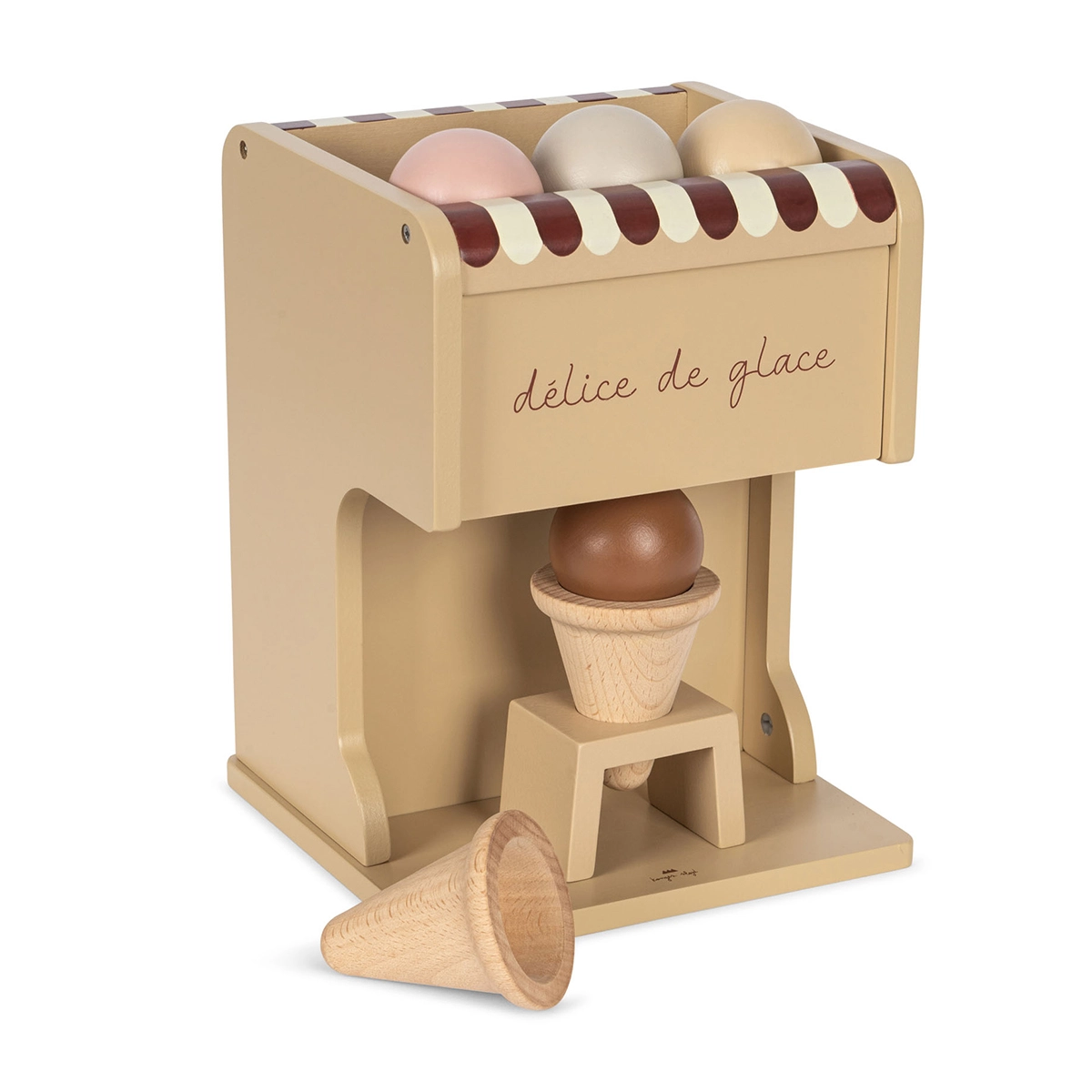 DELISTED Konges Sløjd Eiscreme-Maschine aus FSC®-Holz – Bild 2