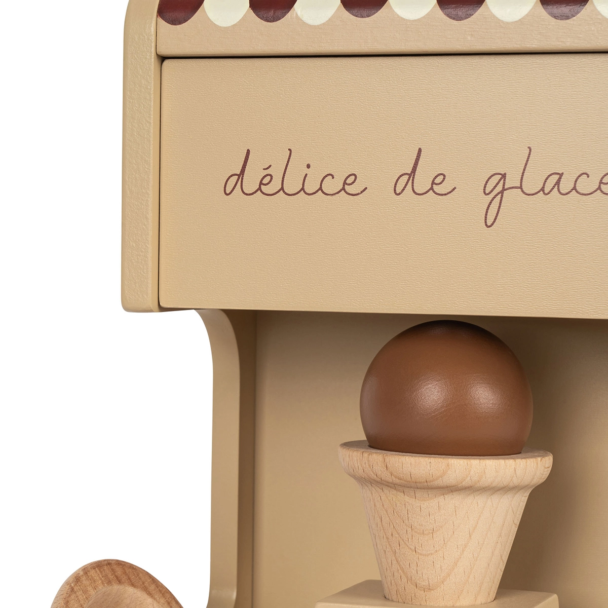 DELISTED Konges Sløjd Eiscreme-Maschine aus FSC®-Holz – Bild 3