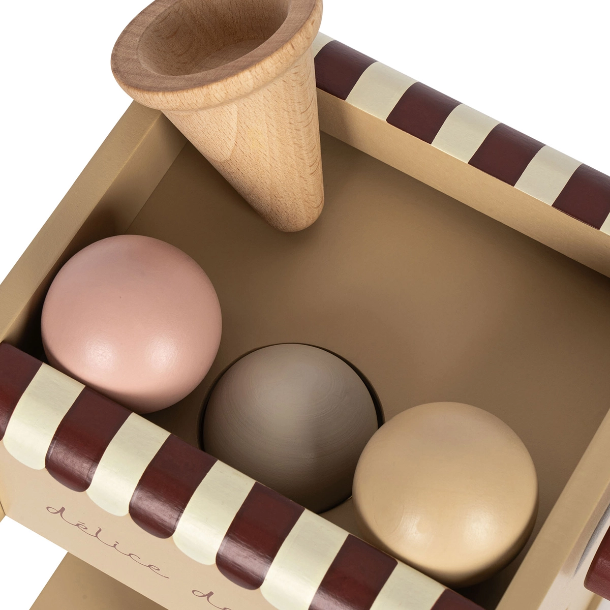 DELISTED Konges Sløjd Eiscreme-Maschine aus FSC®-Holz – Bild 4