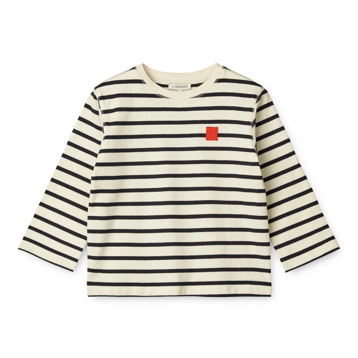 Liewood Langarm-T-Shirt Ullrik „Classic navy / Creme de la creme“, Gr. 86-128