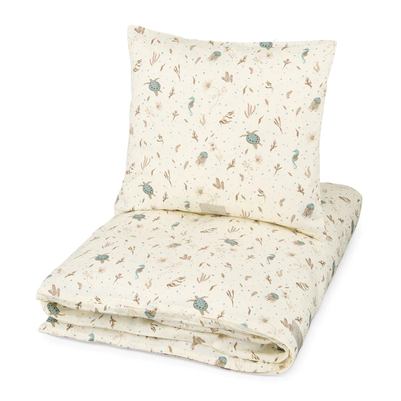 Cam Cam Baby Bettwäsche „Sea Garden“ – 70x100cm / 40x45cm
