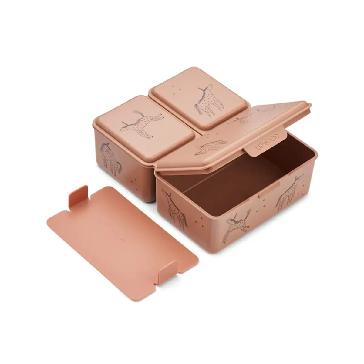 Liewood Lunchbox Driss „Unicorn / Pale tuscany“, 19x15x7cm