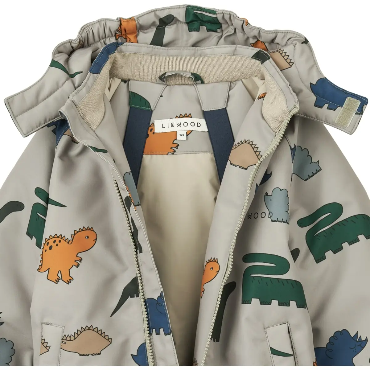 Liewood Schneeanzug Isa „Dinosaurs / Mist“