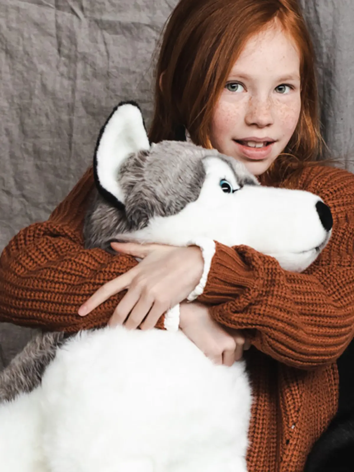WWF Kuscheltier Husky groß, 70cm