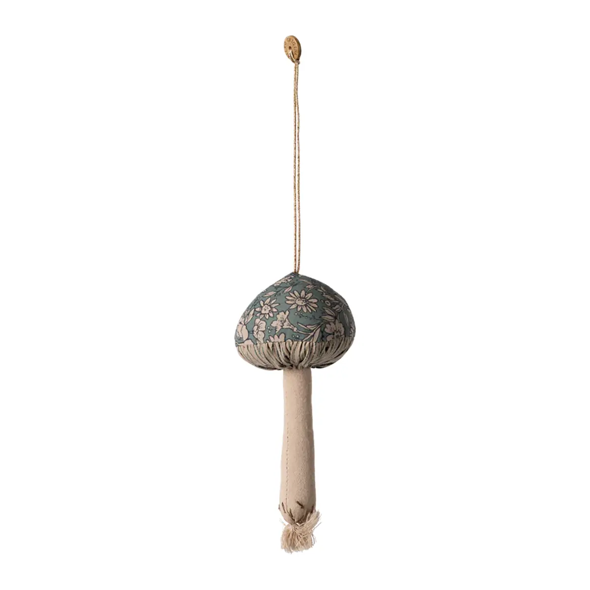 Maileg Weihnachtsbaumschmuck Stoffpilz „Blüte, grün“, H12cm
