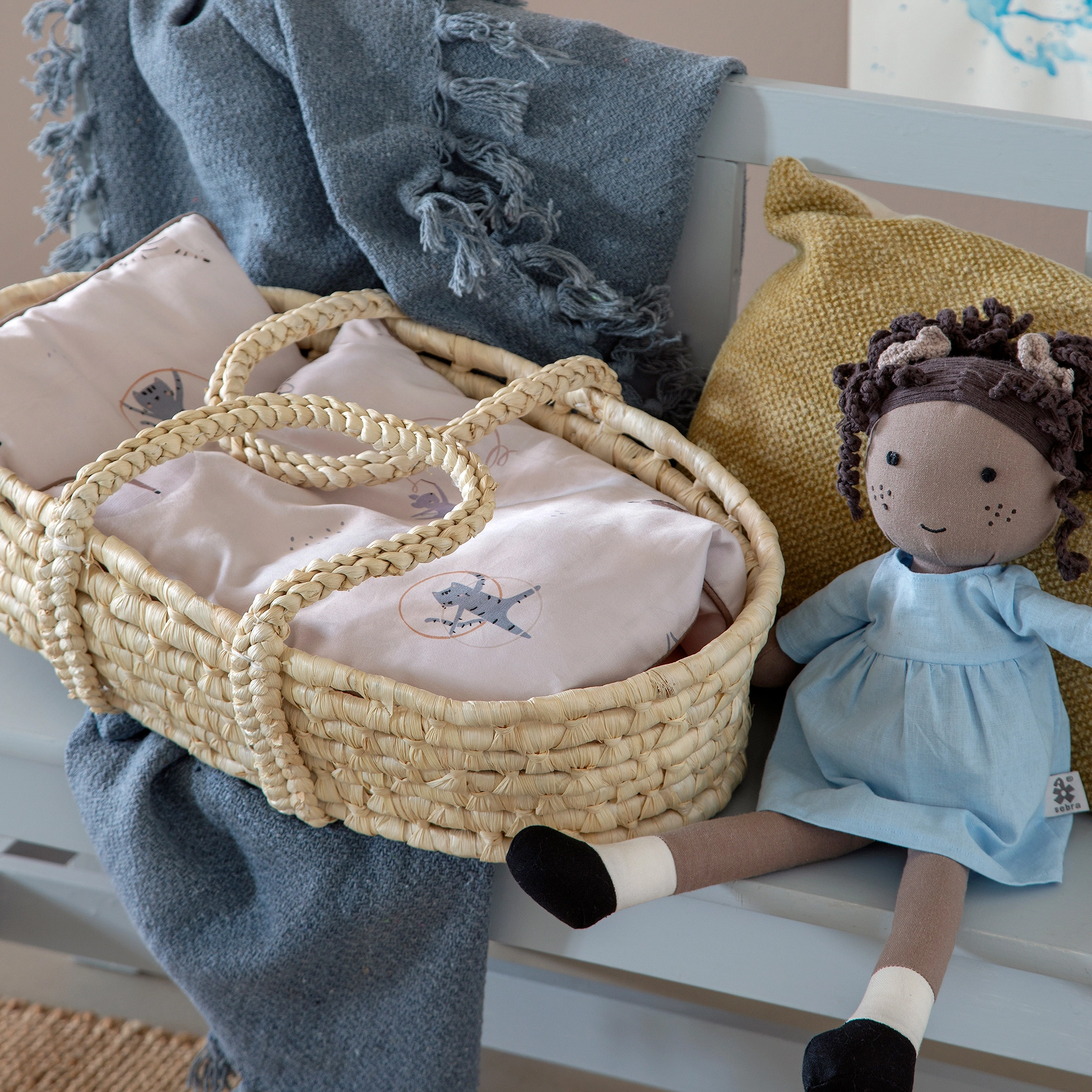Sebra Puppenbettwäsche „Teeny Toes“