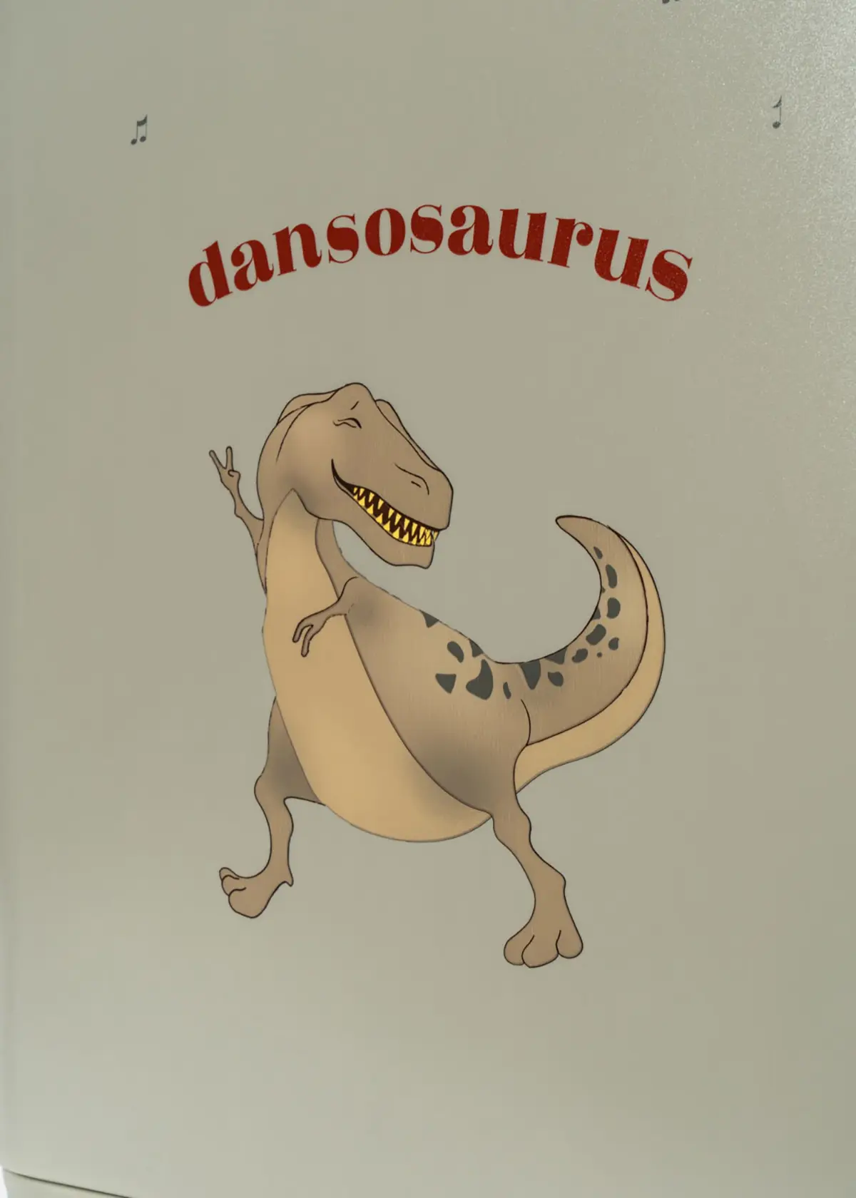 Konges Sløjd Kinder-Handgepäckkoffer „Dansosaurus“, 25L