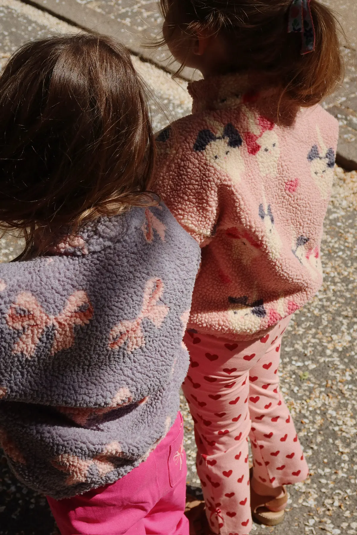 Konges Sløjd Fleece Jacke Judy „Bow Kitty“
