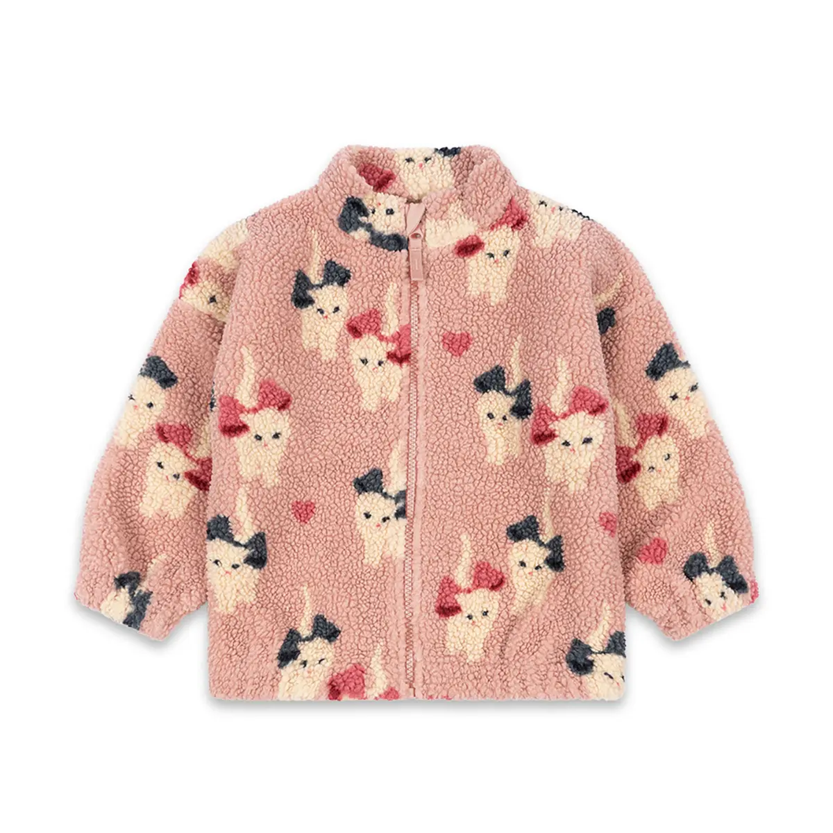 Konges Sløjd Fleece Jacke Judy „Bow Kitty“