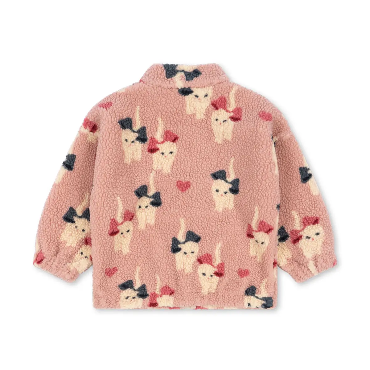 Konges Sløjd Fleece Jacke Judy „Bow Kitty“