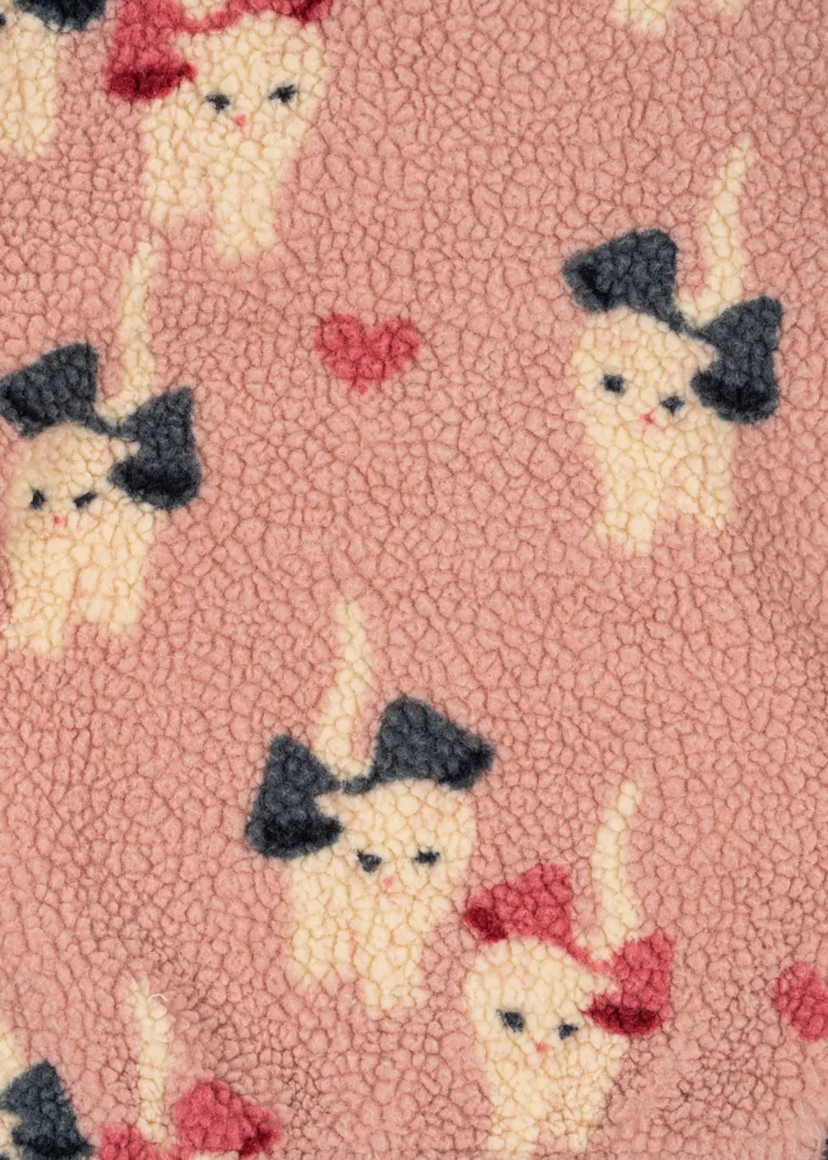 Konges Sløjd Fleece Jacke Judy „Bow Kitty“