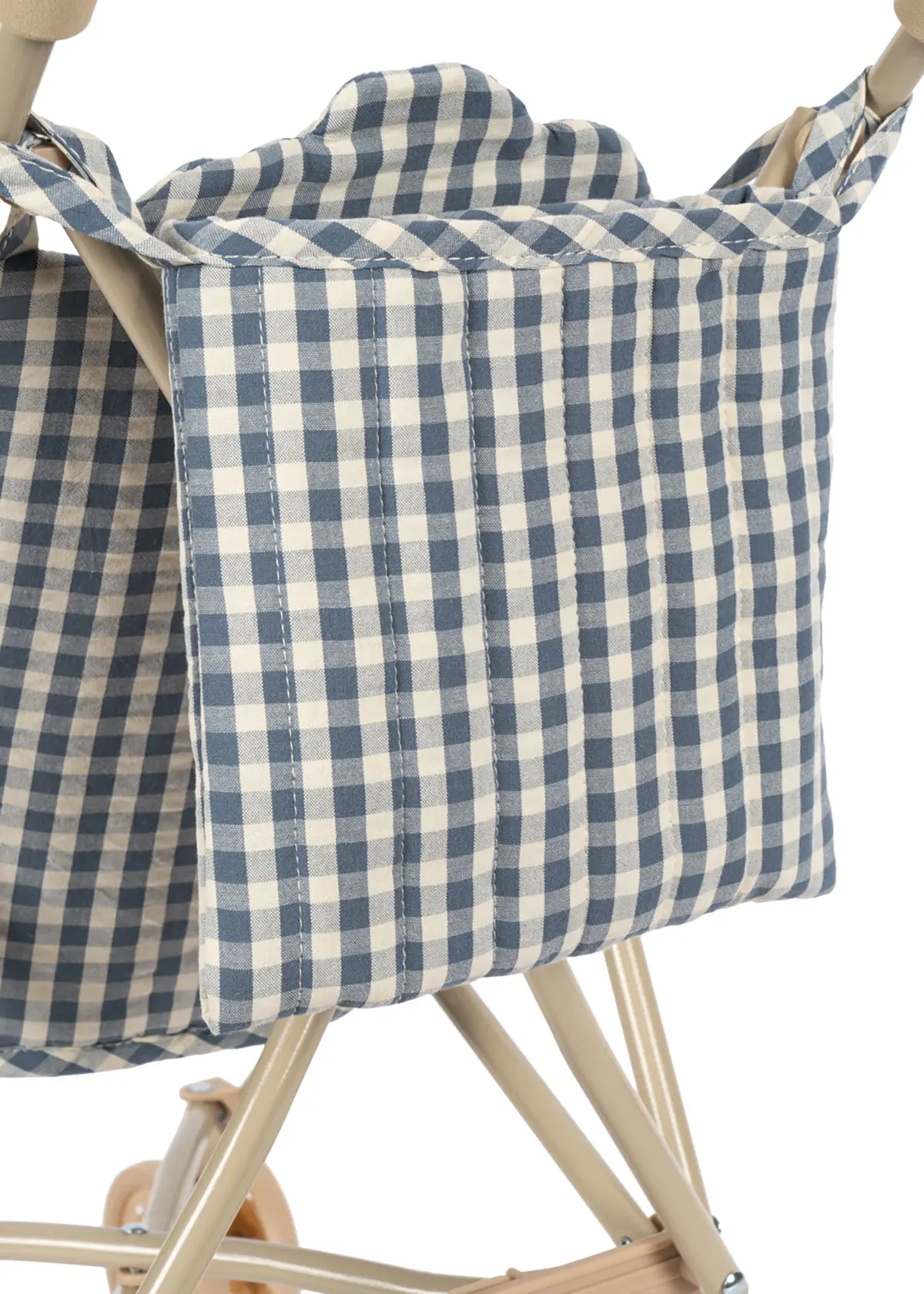 Konges Sløjd Puppen-Buggy „Blue Check“