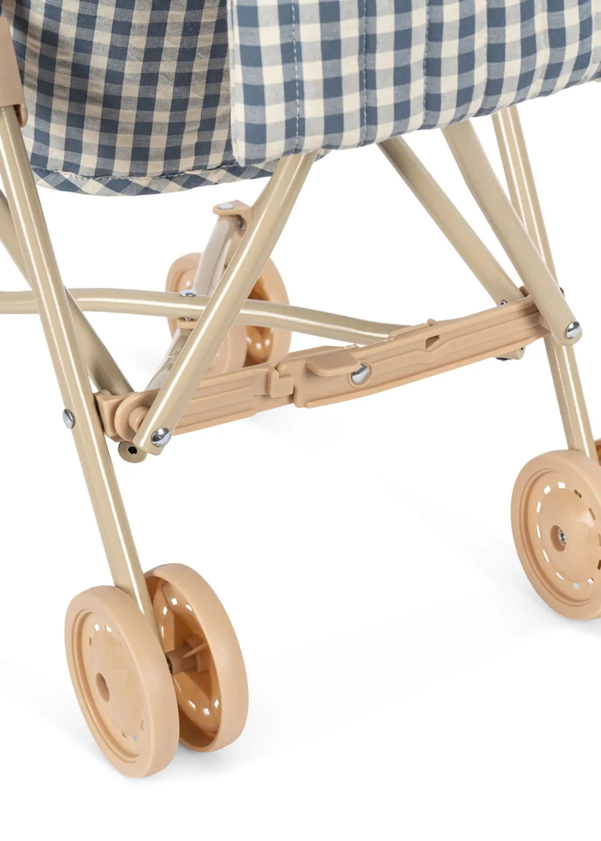 Konges Sløjd Puppen-Buggy „Blue Check“